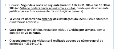 Novas Regras - Visitas