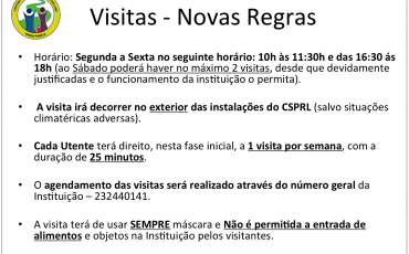 Novas Regras - Visitas
