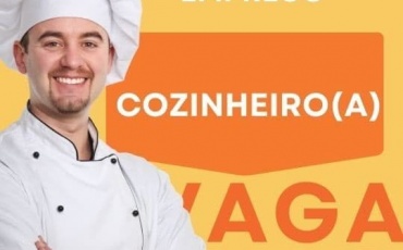 OFERTA DE EMPREGO - COZINHEIRO/A